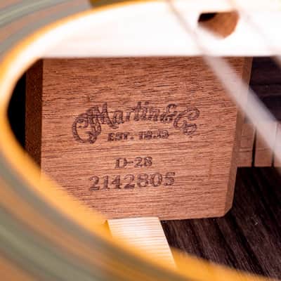 2017 Martin D-28 Standard Series Reimagined Dreadnought Acoustic Guitar Near Mint w/Case image 6