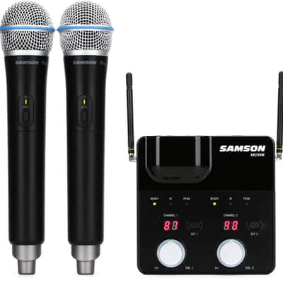 Samson Concert 288m Handheld Dual-Channel Wireless System with Q8x Microphone - D Band image 1