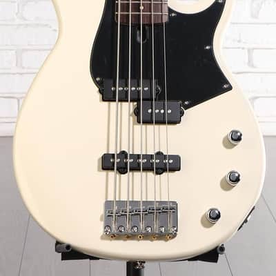 Yamaha BB235 5-string Bass Guitar - Vintage White (BB235VWd1) image 5