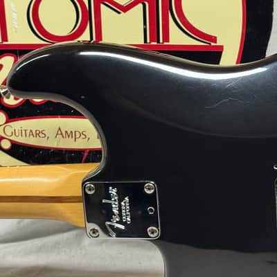 Fender American Deluxe Fat Stratocaster HSS Guitar with Case 2000 - Black / Rosewood fingerboard image 12