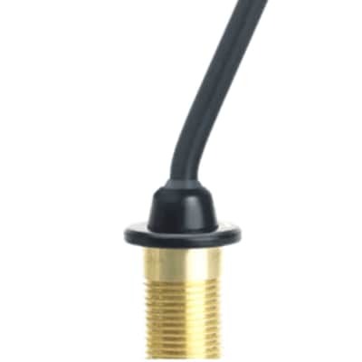 Shure MX415R/N 15" Shock-Mounted Gooseneck, No Capsule, with LED ring, includes surface mount preamplifier image 4