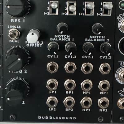 Bubblesound Dual SeM20 Filter - Black image 1