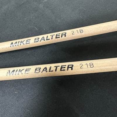 Mike Balter 21B Pro Vibe Series Mallets, Birch, Yellow - EXCELLENT image 2