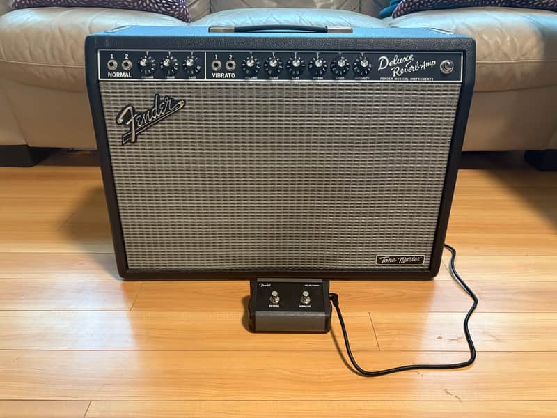 Fender Tone Master Deluxe Reverb 2-Channel 22-Watt 1x12" Digital Guitar Combo 2019 - Present - Black image 1