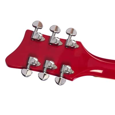 Airline Guitars '59 Newport DLX Red image 13