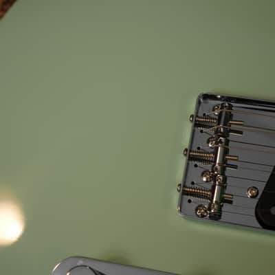 Video! 2020 Squier Paranormal Offset Telecaster Surf Green image 9