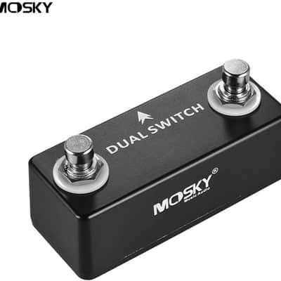 MOSKY DUAL SWITCH Guitar Effect Pedal Dual Footswitch Foot Switch Guitar Pedal (Price includes the import duty for US buyer) image 1