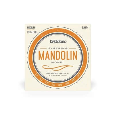D'Addario 11-40 Medium Monel Mandolin Strings - EJM74 image 3