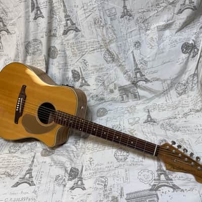 2013 Fender Sonoran SCE Wildwood Dao Dreadnaught Cutaway Factory Electronics Rare, Rare, Rare!! image 13