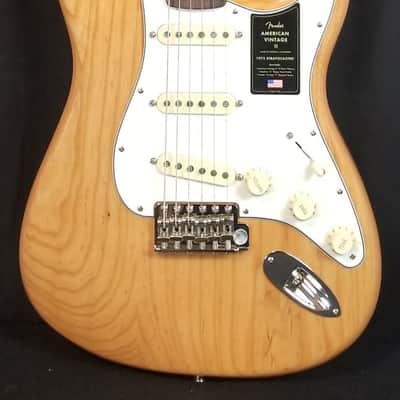 Fender American Vintage II 1973 Stratocaster, Ash Body, Rosewood FB, Aged Natural, w/HSC image 10
