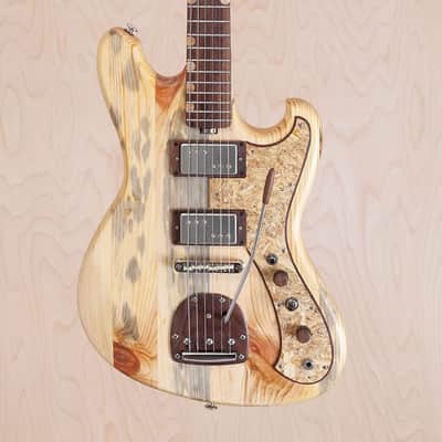 Strack Guitars  Salvaged Pine Offset image 3