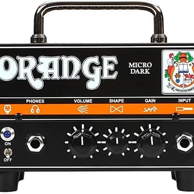 NEW Orange Micro Dark 20-Watt Guitar Amp Head - Black, Big Things Come In Small Packages! image 2