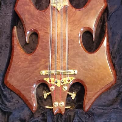 RockHewer Custom Arachnophilia 8 2017 Red Malleé Burl Gloss image 2