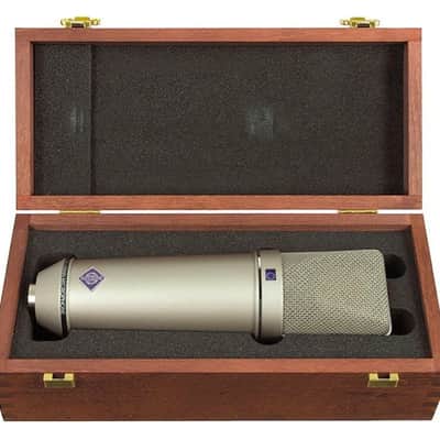 Neumann U 87 Ai Large Diaphragm Multipattern Condenser Microphone 1986 - Present - Nickel image 1