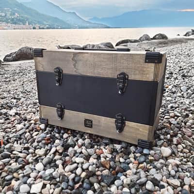 9U Eurorack Case Powered, 84 or 104 hp, patched resealable, modular synthesizer synth image 3