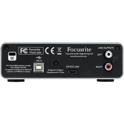 Focusrite ITRACK-SOLO-LIGHTNING Itrack Solo Lightning image 3