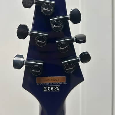 Jackson Pro Series Chris Broderick Signature Soloist 6P Electric Guitar - Transparent Blue image 5