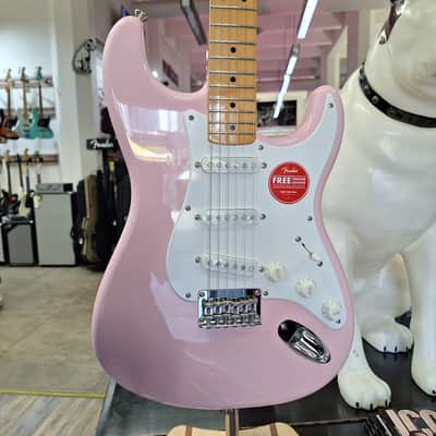 Squier Classic Vibe '50s Stratocaster HT 2025 - Present - Shell Pink 6.79 pounds image 2
