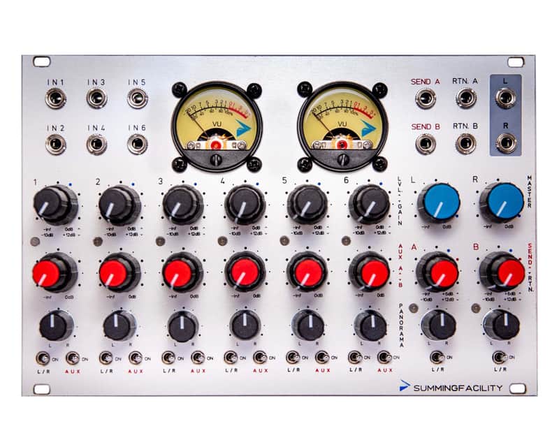 Audio Gear Obsession SUMMINGFACILITY 6 Channel 2 Bus Stereo Mixer image 1