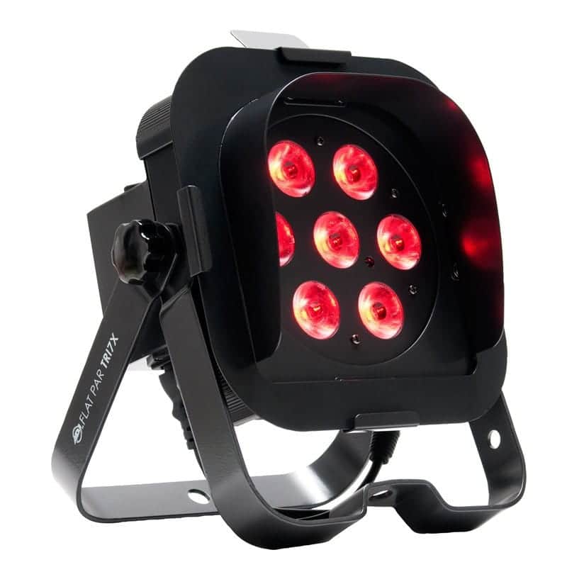American DJ FLA549 Flat Par Tri 7XS RGB DMX LED Wash Light w/ Snoot image 1