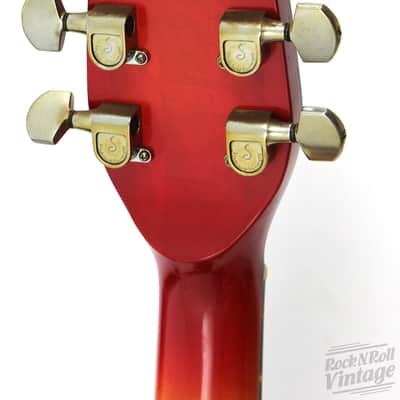 H. S. Anderson Apple Guitar Cherry Sunburst image 6