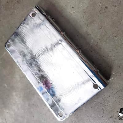 Teisco / Silvertone / Univox / Matsumoku MIJ Lawsuit-Era Bass Bridge (70s/80s, Chrome) image 12
