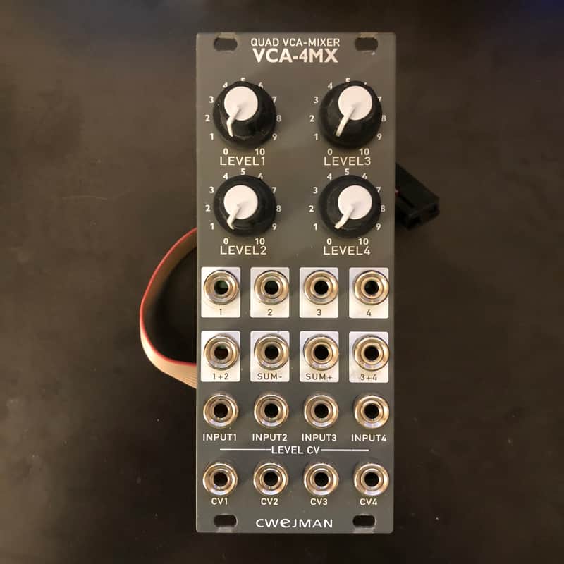 Cwejman VCA-4MX Quad VCA-Mixer image 1