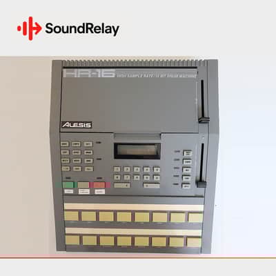 Alesis HR-16 - 16-Bit Drum Machine - Manual Included - PSU Included - Tested