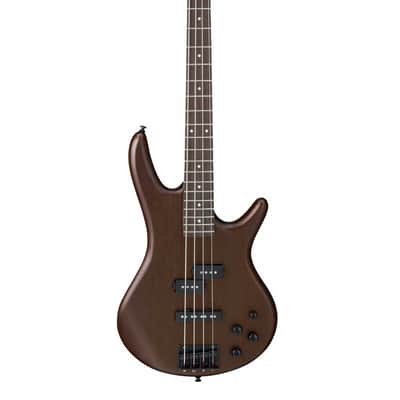 Ibanez GSR200B GIO 4-String Electric Bass Guitar (Walnut Flat Brown) + Ernie Ball Slinky Nickel Wound Electric Bass Strings image 3