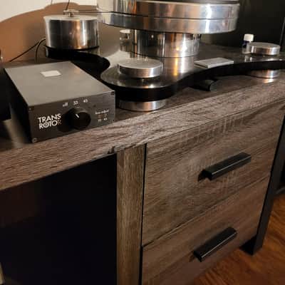 Transrotor Turntable Zet 1 2017Black With Aluminum Plater image 4