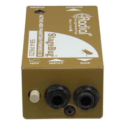 Radial StageBug SB-4 Piezo aktive DI Box - DI Box image 4