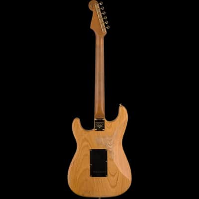 2023Fender Custom Shop Event Limited Edition '62 Stratocaster Heavy Relic with Gold Closet Classic Hardware - Aged Natural image 4