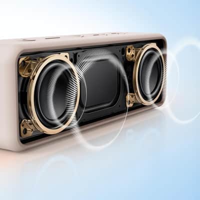 Portable Bluetooth Speaker with Stereo Sound, IPX7 Waterproof Design, Wireless Outdoor Speaker for Beach, Travel, Camping & Home image 6