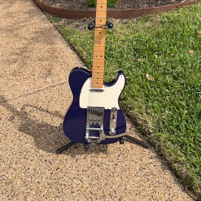 Fender Telecaster with Bigsby 2017 - Purple/Deep Blue image 1