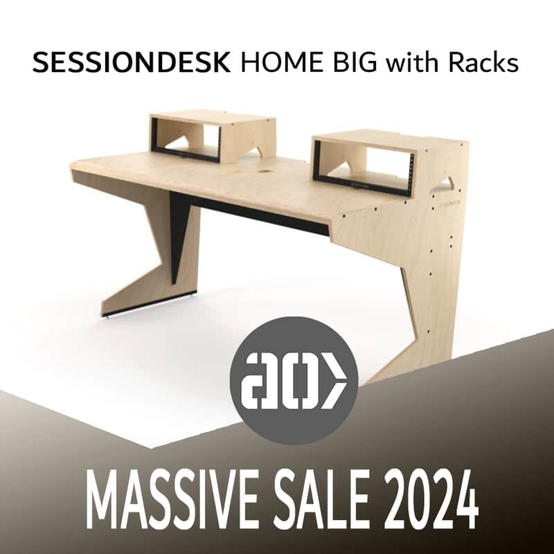 Sessiondesk HOME big 1.0 with Racks (Studiotisch) Neu, A-Stock, neuwertig, OV, (UVP: 899€) image 1