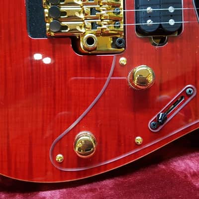 Ibanez RG8550MZ J-Custom Red Spinel Dimarzio Edge Zero FR HSH Electric Guitar image 8