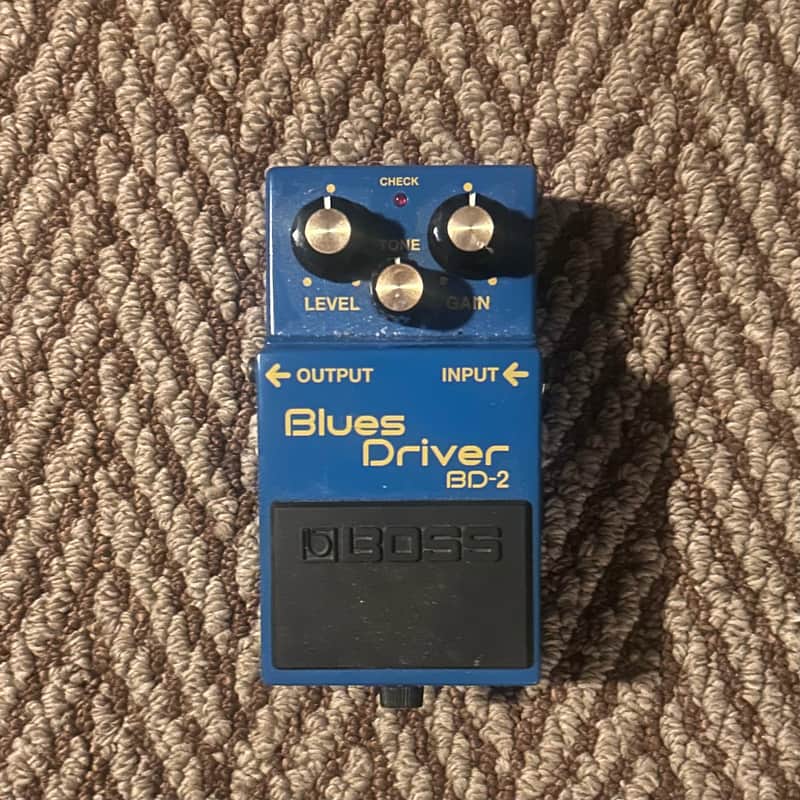 Boss BD-2 Blues Driver (Silver Label) 1995 - Present - Blue image 1