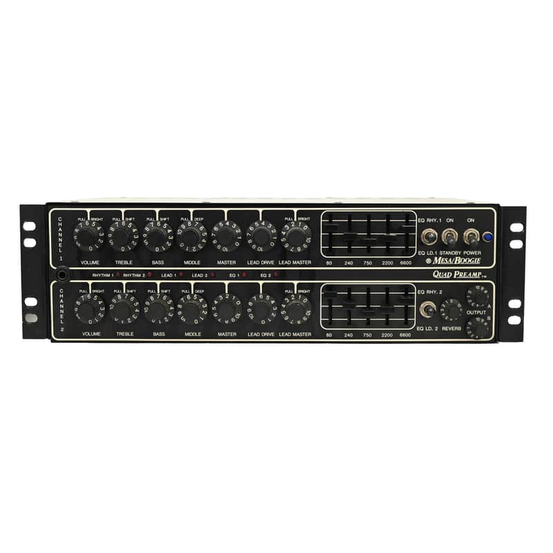 Mesa Boogie Quad Pre-amp including FU2A Footswitch image 1