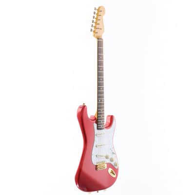Fender Traditional '60s Stratocaster with Gold Hardware in Candy Apple Red [JD17041051] (07/21) image 14