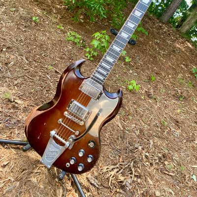 Gibson ‘61 SG 2022 - Tobacco Burst Relic image 8