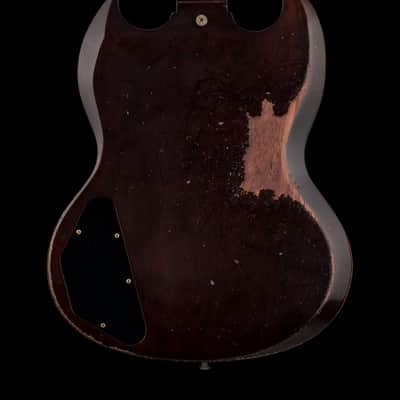Gibson Custom Shop M2M 1961 SG Standard Striped Murphy Lab Heavy Aged - Walnut #00431 image 2