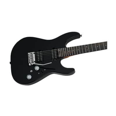 Charvel Pro-Mod Plus DK24 HH 2PT EB 6-String Electric Guitar (Raven Black) image 4
