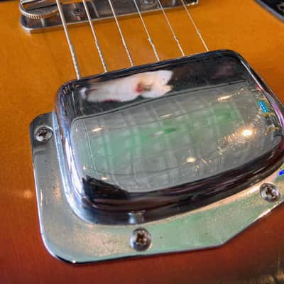 Teisco Sunburst E-110 Checkmate Tulip image 5