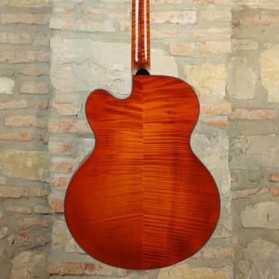 BOURGEOIS LC4 Limited Edition Acoustic Archtop - 2002 - n.3 di 12 pezzi al mondo - Violin Burst image 20