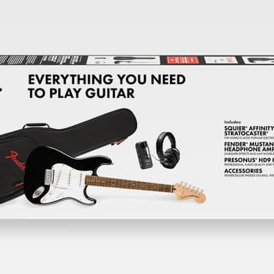 Fender Squire Affinity Series® Stratocaster® Mustang™ Micro Pack image 8
