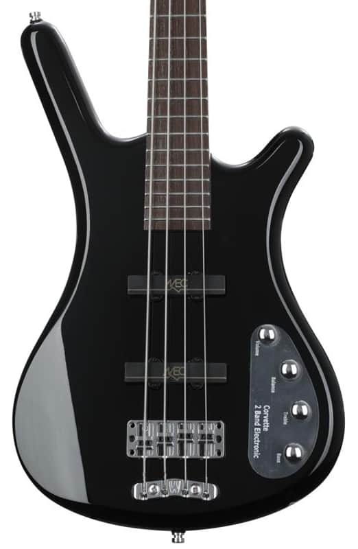 Warwick RockBass Corvette Basic Short-scale Dent and Scratch - Solid Black image 1