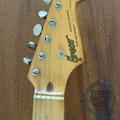 Greco Stratocaster, Super Power, Sunburst, MIJ 1980, SE380 image 9