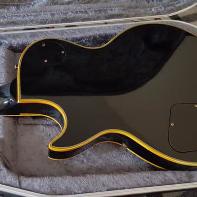 Greco EG1000 1980 Black Super Real Les Paul Custom DRY Z pickups: top of the line image 10