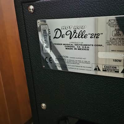 Fender HOt Rod Deville 212 MK1 '90 Metà anni 90 - Black image 5