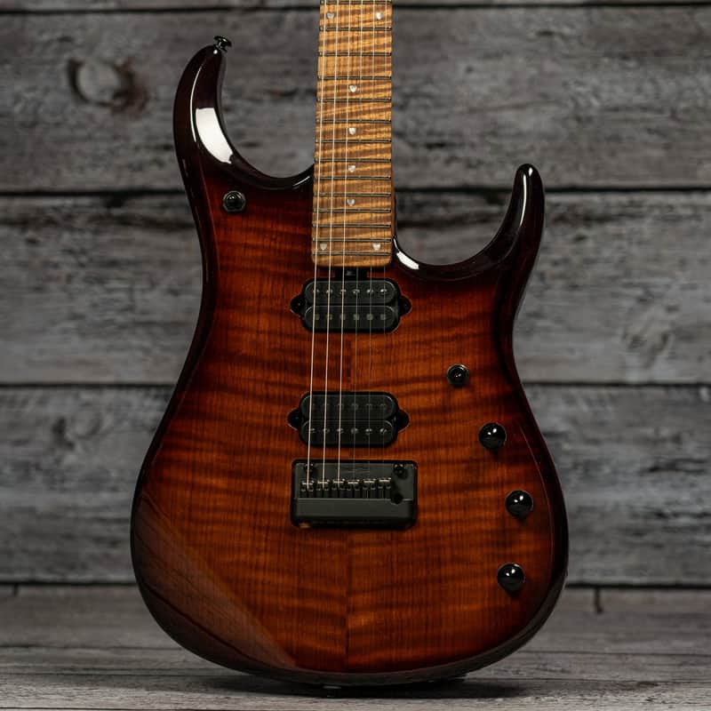 Ernie Ball Music Man JP15 - Amber Waves Flame image 1